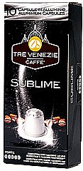 10 קפסולות אלומיניום תואמות נספרסו Tre Venezie Caffè – Sublime חוזק 5/5 10 קפסולות אלומיניום תואמות נספרסו Tre Venezie Caffè – Sublime חוזק 5/5
