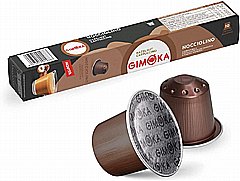 10 קפסולות אלומניום תואמות נספרסו gimoka italy Nocciolino – Hazelnut Cappuccino PREMIUM 10 קפסולות אלומניום תואמות נספרסו gimoka italy Nocciolino – Hazelnut Cappuccino PREMIUM