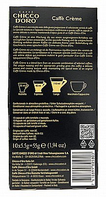 10 ������� ��������� ���� ������ Caffè Chicco dOro Caffè Crème  ���� 9