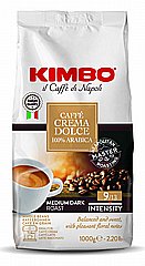 1 ק"ג פולי קפה Kimbo Caffè Crema Dolce 100% arabica חוזק 9/13 1 ק"ג פולי קפה Kimbo Caffè Crema Dolce 100% arabica חוזק 9/13