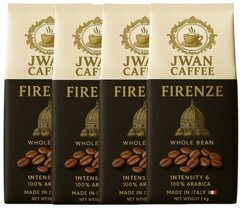 4 ק"ג פולי קפה Jwan Caffee Firenze 100% arabica חוזק 6 4 ק"ג פולי קפה Jwan Caffee Firenze 100% arabica חוזק 6