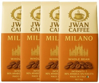 4 �"� ���� ��� Jwan Caffee Milano 90% arabica ���� 7