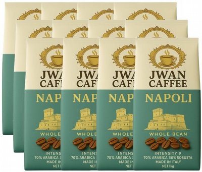 12 �"� ���� ��� Jwan Caffee Napoli 70% arabica ���� 9