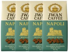 4 �"� ���� ��� Jwan Caffee Napoli 70% arabica ���� 9