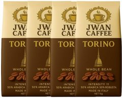 4 ק"ג פולי קפה Jwan Caffee Torino 50% arabica חוזק 11 4 ק"ג פולי קפה Jwan Caffee Torino 50% arabica חוזק 11