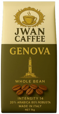 1 �"� ���� ��� Jwan Caffee Genova 20% arabica ���� 14