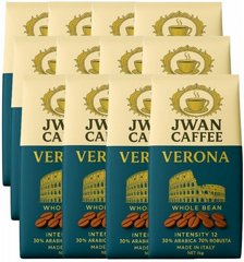 12 ק"ג פולי קפה Jwan Caffee Verona 30% arabica חוזק 12 12 ק"ג פולי קפה Jwan Caffee Verona 30% arabica חוזק 12