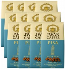12 ק"ג פולי קפה Jwan Caffee Pisa 10% arabica חוזק 14 12 ק"ג פולי קפה Jwan Caffee Pisa 10% arabica חוזק 14