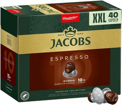 ���� ������40 ������� �������� ���� ������ ������� JACOBS INTENSO ����� 10