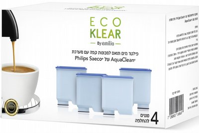 �� 4 ������ Eco Klear ���� ������� ��� AquaClean Philips Saeco