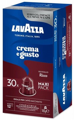 ���� ������ 30 ������� �������� ���� ������ lavazza Crema e Gusto Ricco ���� 12/13
