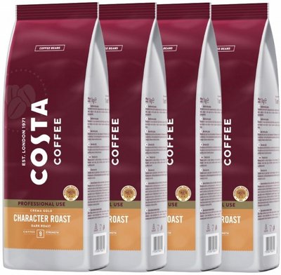 4 �"� ���� ��� Coffee COSTA COFFEE Crema Gold Dark ���� 9
