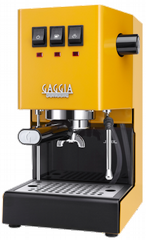 מכונת קפה ידנית צבע שחור GAGGIA CLASSIC E24 צבע צהוב תוצרת איטליה יבואן רשמי מכונת קפה ידנית צבע שחור GAGGIA CLASSIC E24 צבע צהוב תוצרת איטליה יבואן רשמי