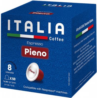 50 ������� ���� ������ ITALIA CAFFEE PIENO ���� 8