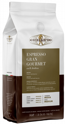 1 �"� ���� ���  Miscela d�Oro Espresso Gran Gourmet 100% Arabica ��� ���� 4���� 10