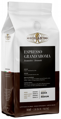 1 �"� ���� ��� Miscela d�Oro Espresso Grand Aroma 80% arabuca rn, juze 5 n,ul 10