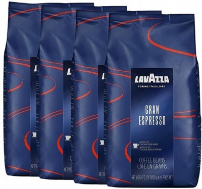 4 �"� ���� ��� Lavazza Grand Espresso Beans ���� 10