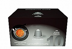 Espressomor קולומביה תואם נספרסו 100 יחידות Espressomor קולומביה תואם נספרסו 100 יחידות