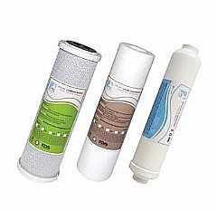 סט שלושה פילטרים למערכת טיהור מים 3 שלבים waterline סט שלושה פילטרים למערכת טיהור מים 3 שלבים waterline