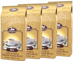 4 �"� ���� ��� Saquella Espresso ORO Coffee Beans 
