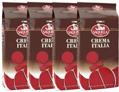 4 �"� ���� ��� Saquella Espresso CREAMA ITALIA Coffee Beans 