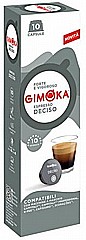 10 קפסולות תואמת קפיטלי גימוקה דליציו Gimoka Deciso 10 קפסולות תואמת קפיטלי גימוקה דליציו Gimoka Deciso