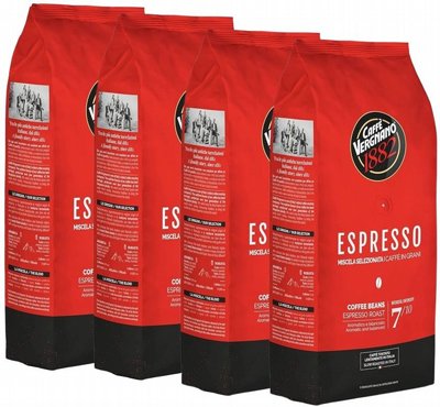 4 �"� ��� �������� ������  - Caffe Vergnano Espresso  �������� 1882 Vergnano