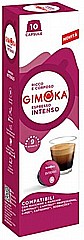 10 קפסולות Gimoka Intenso תואמות קפילטלי - Gimoka 10 קפסולות Gimoka Intenso תואמות קפילטלי - Gimoka
