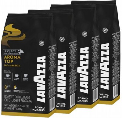4 �"� ���� ��� Lavazza Aroma top 100% arabica ���� 8/13