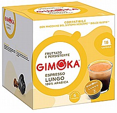 16 קפסולות איטלקיות תואמות דולצה גוסטו gimoka Espresso Caff? Lungo Dolce Gusto 16 קפסולות איטלקיות תואמות דולצה גוסטו gimoka Espresso Caff? Lungo Dolce Gusto