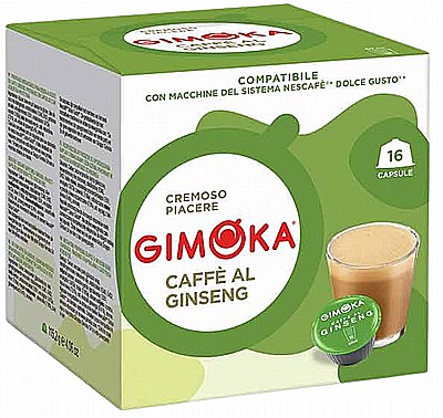 16 ������� �������� ������ ����� ����� gimoka Espresso Caff? al Ginseng Dolce Gusto