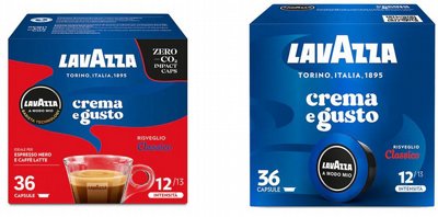 36 ������� ������ ���� ��� CREMA E GUSTO Lavazza Amodo-Mio ������� ���� 12