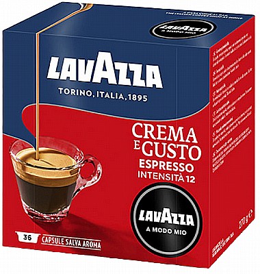 16 ������� ������ ���� ��� CREMA E GUSTO Lavazza Amodo-Mio �������