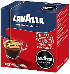 16 קפסולות לוואצה מודו מיו CREMA E GUSTO Lavazza Amodo-Mio מקוריות 16 קפסולות לוואצה מודו מיו CREMA E GUSTO Lavazza Amodo-Mio מקוריות