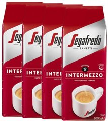SEGAFREDO INTERMEZZO COFFEE BEANS 4 KG חוזק 8 SEGAFREDO INTERMEZZO COFFEE BEANS 4 KG חוזק 8