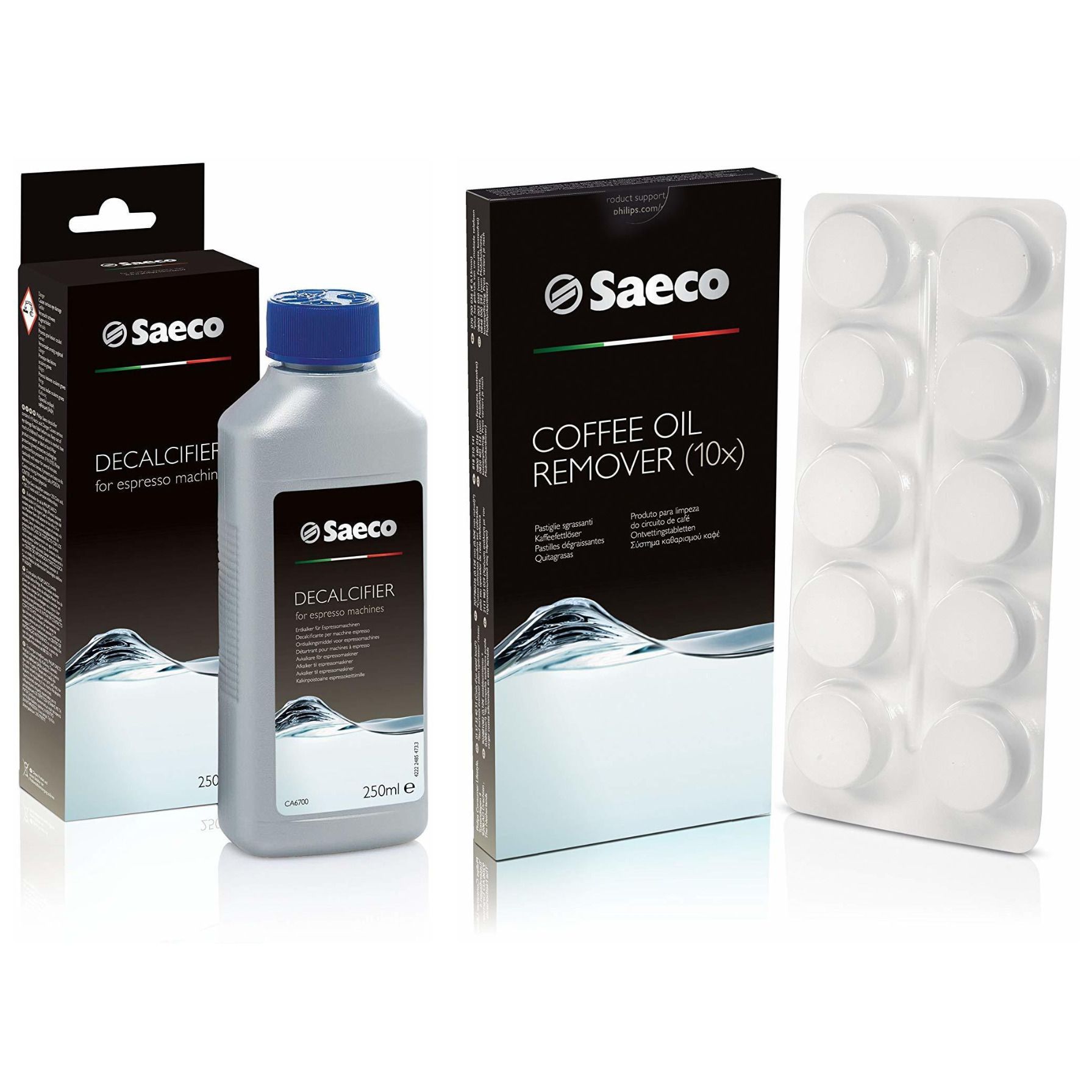 ערכת נקיון הכוללת טבליות מסיר שמן קפה PHILIPS/SAECO Coffee Oil Remover