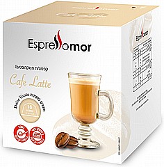 16 קפסולות תואמות דולצה גוסטו espresso mor dolce gusto Caffe Latte 16 קפסולות תואמות דולצה גוסטו espresso mor dolce gusto Caffe Latte