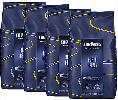 Lavazza Super Crema Beans 4 kg