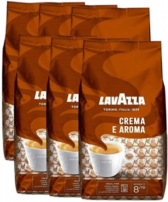 6 �"� Lavazza Crema e Aroma Coffee Beans  ���� ���� ���� 8