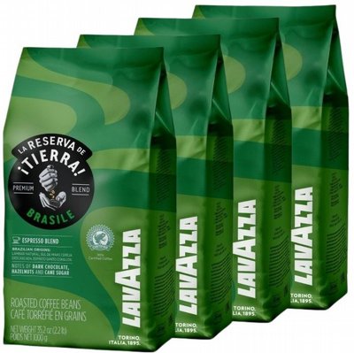 4 �"� Lavazza Tierra Brasile 70% arabica ���� 8