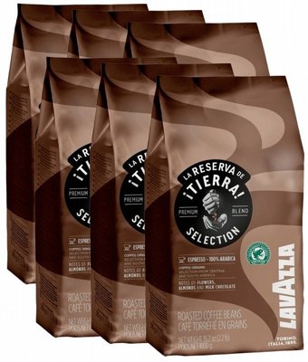 6 �"� lavazza Tierra Selection 100% Arabica ���� 8