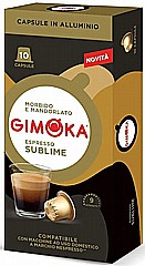 10 קפסולות אלומיניום תואמות נספרסו gimoka italy Sublime 10 קפסולות אלומיניום תואמות נספרסו gimoka italy Sublime