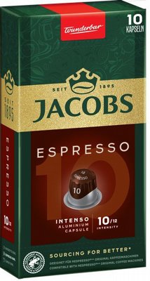 10 ������� �������� ���� ������ ������� JACOBS INTENSO ����� 10