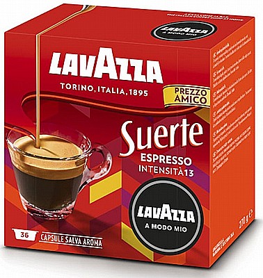 36 ������� ������ ���� ��� SUERTE Lavazza Amodo-Mio �������