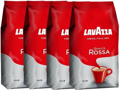 4 �"� ���� ��� Lavazza Qualita Rossa beans ���� 5