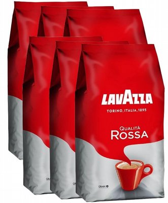 6 �"� ���� ��� Lavazza Qualita Rossa beans ���� 5