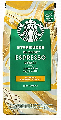 450 גרם פולי קפה Starbucks 100% arabica Blonde Roast Espresso