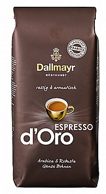 1 �"� ���� ��� Dallmayr Espresso dOro 100% arabica