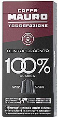 10 קפסולות אלומיניום חוזק 9 MAURO CENTOPERCENTO 10 קפסולות אלומיניום חוזק 9 MAURO CENTOPERCENTO