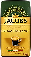 1ק"ג פולי קפה Jacobs Crema Italiano 1ק"ג פולי קפה Jacobs Crema Italiano